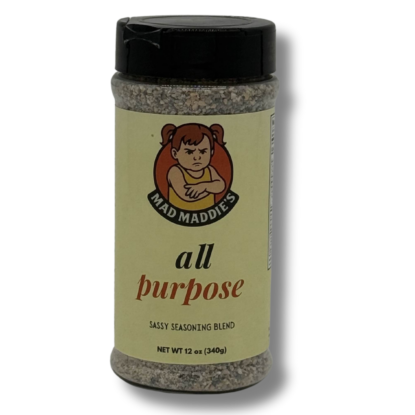 Mad Maddie’s All Purpose – Sassy Seasoning Blend - 12oz Bottle