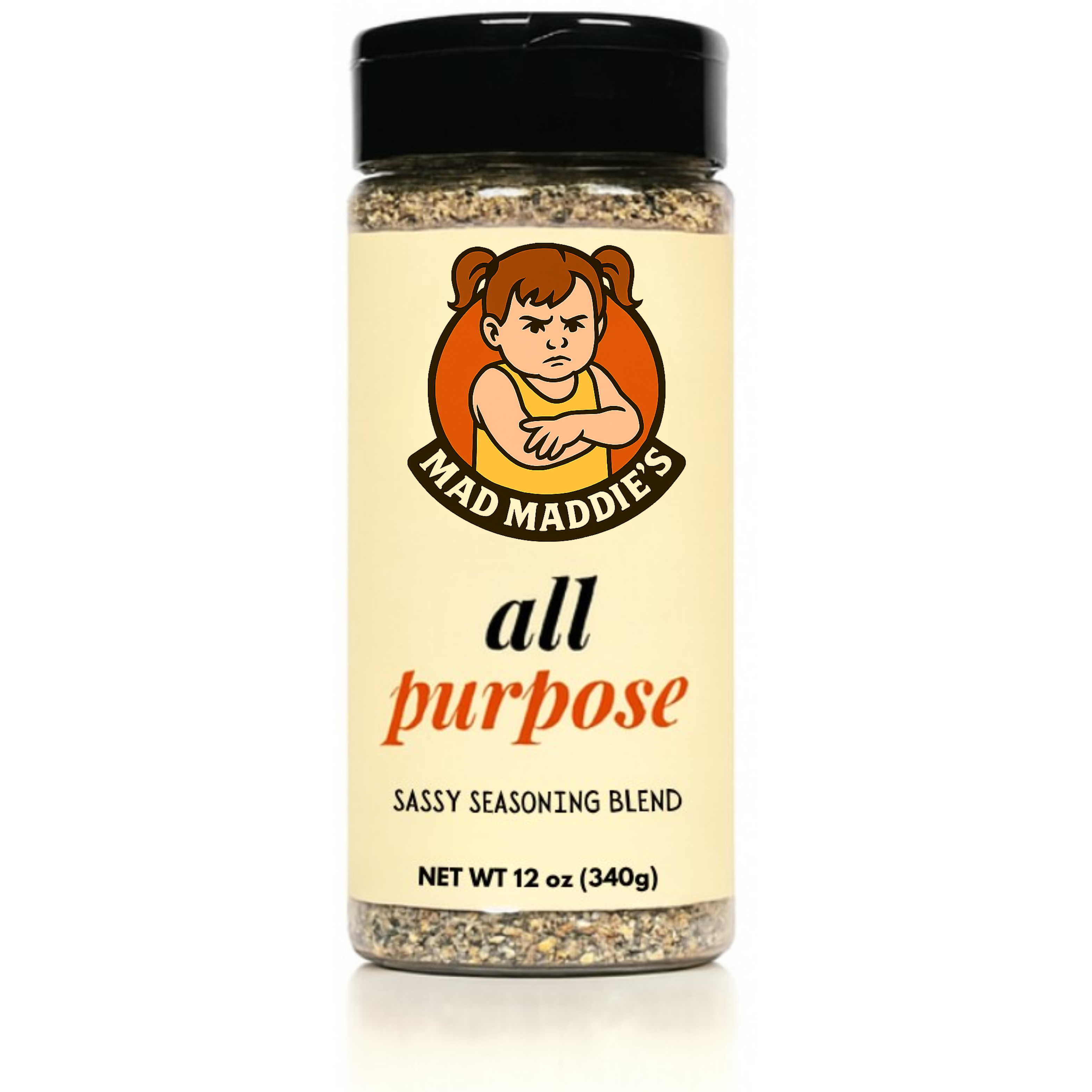 Mad Maddie’s All Purpose – Sassy Seasoning Blend - 12oz Bottle