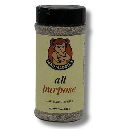 Mad Maddie’s All Purpose – Sassy Seasoning Blend - 12oz Bottle